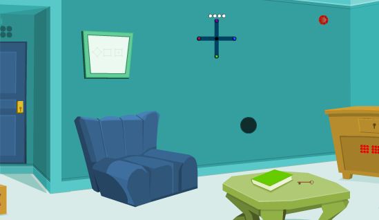 OnlineEscape24 Aqua Color Home Escape Walkthrough